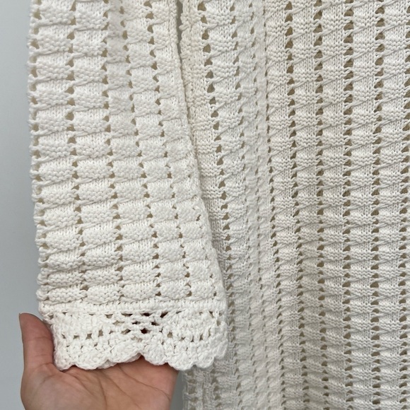 Isabel Marant Etoile Harriet Crochet Mini Dress SzFR 42 US 12 White Lace  Sheer - panoramagroup.in